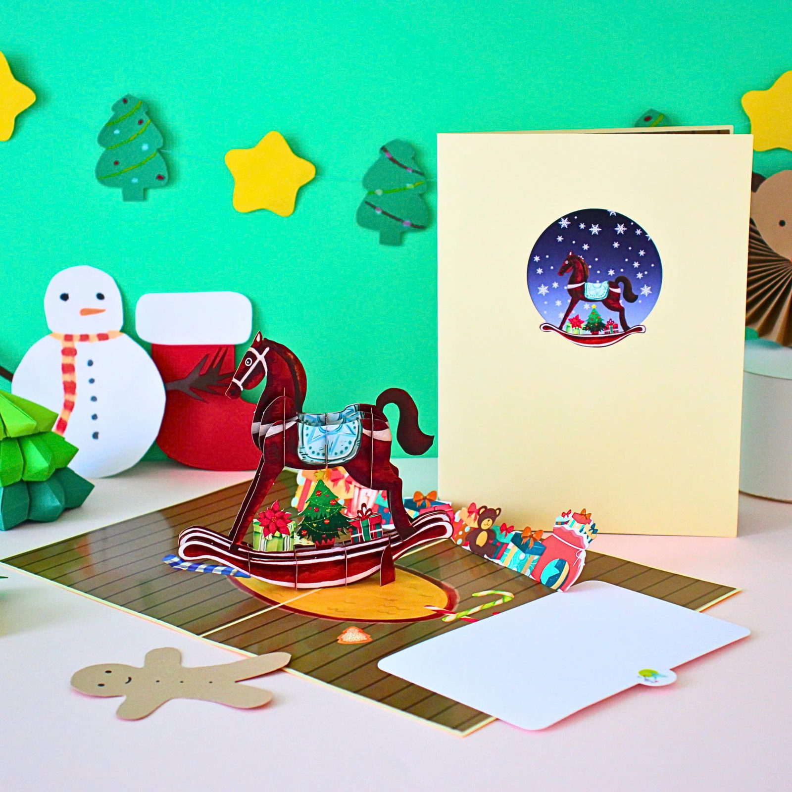 Christmas Toy 3D Pop Up Card