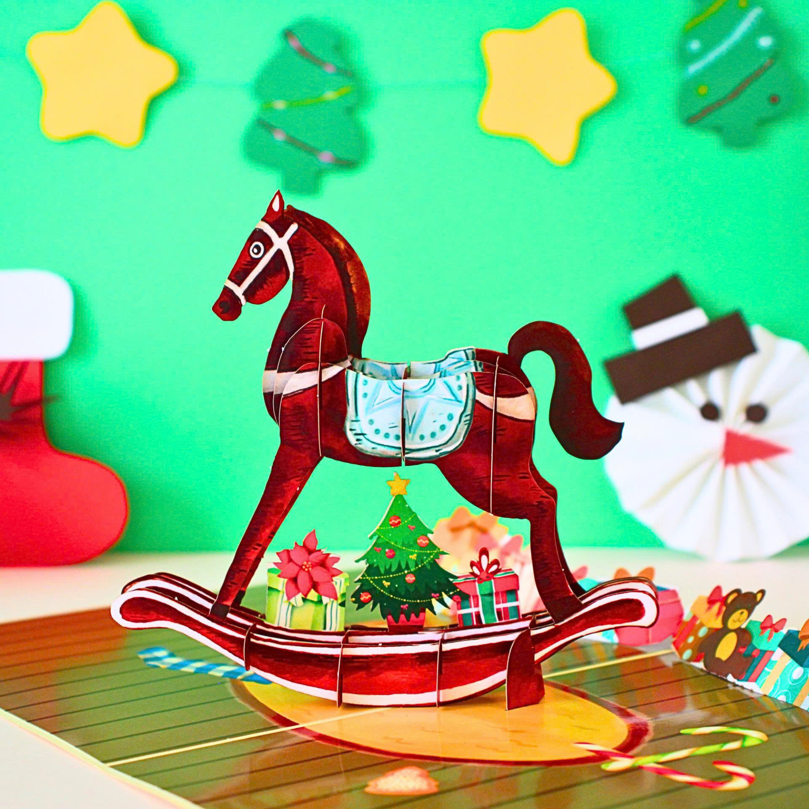 Christmas Toy 3D Pop Up Card