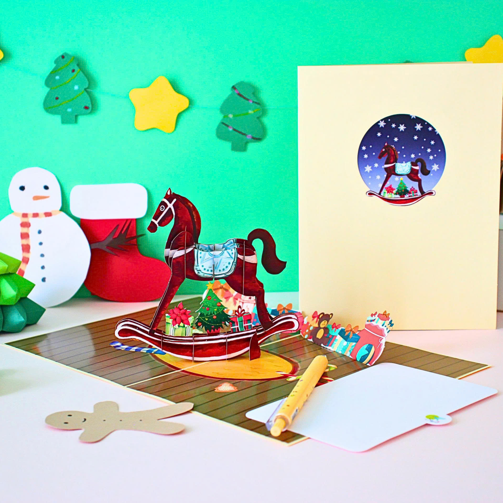 Christmas Toy 3D Pop Up Card
