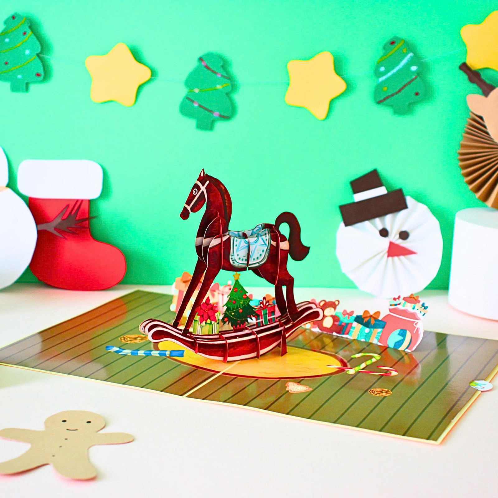 Christmas Toy 3D Pop Up Card
